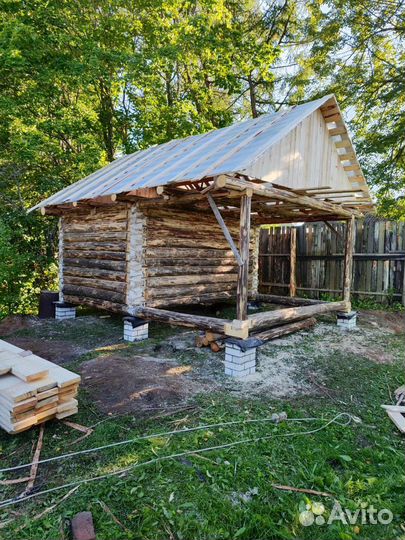 Баня из сруба