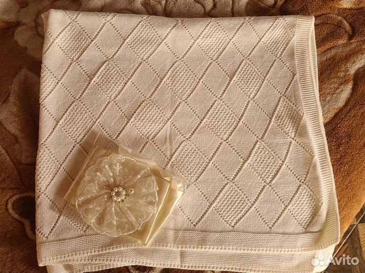 Плед детский на выписку