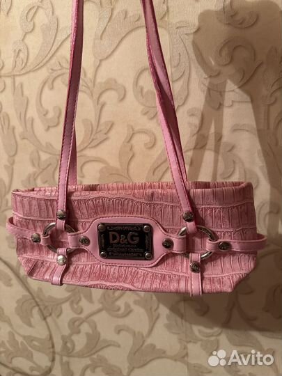 Сумка розовая винтаж