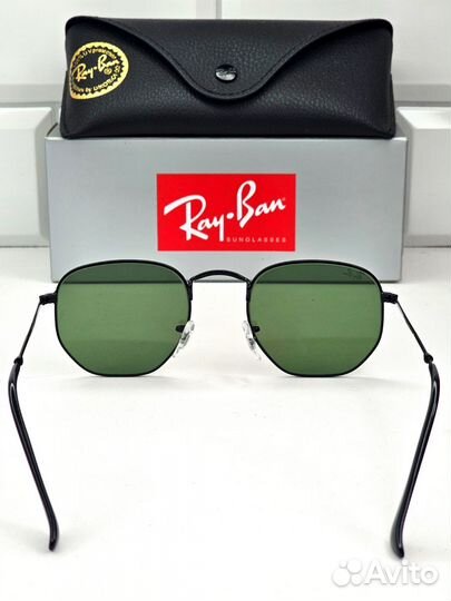 Очки Ray Ban 3548 N Hexagonal Зелёные