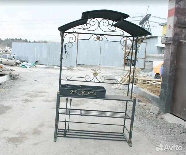 Мангал лофт