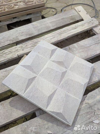 3D панели из камня