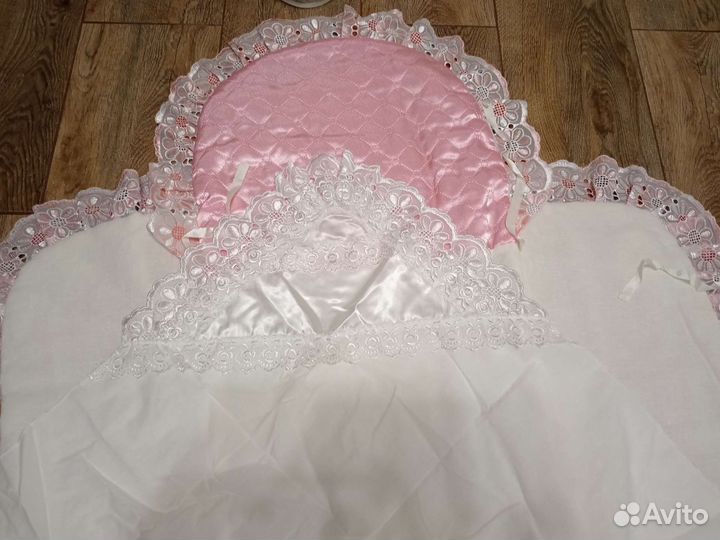 Конверт на выписку для девочки