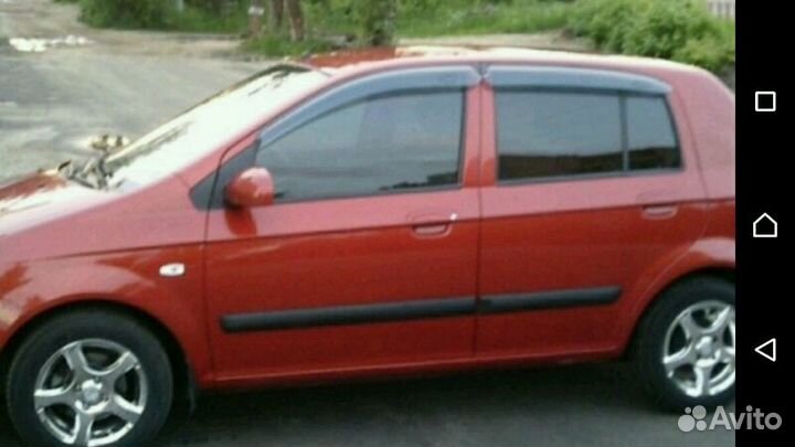 Дефлекторы на Хюндай Гетс (Hyundai Getz)