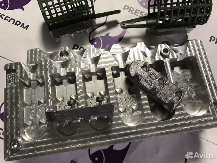 Форма чпу для литья свинцовой части (под пластик)