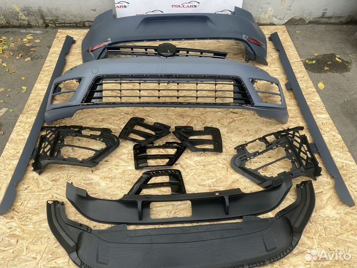 Volkswagen golf 7 обвес R20 по кругу