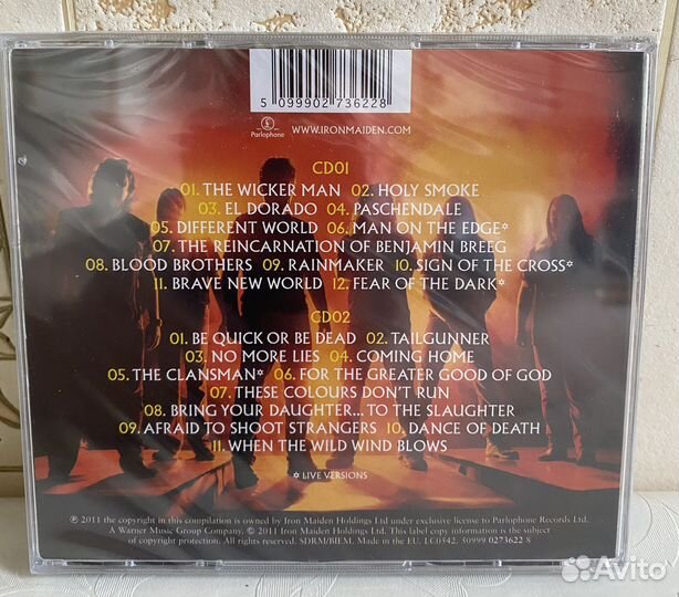 Iron Maiden - From Fear To Eternity (2 CD)