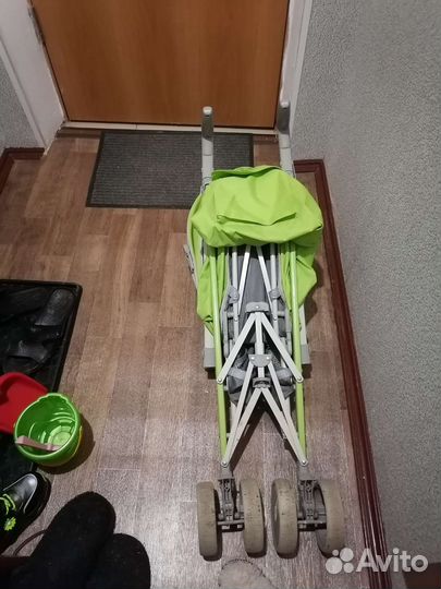 Прогулочная коляска трость бу