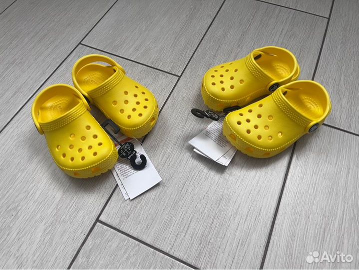 Сабо клоги crocs р 24 с7 для двойни