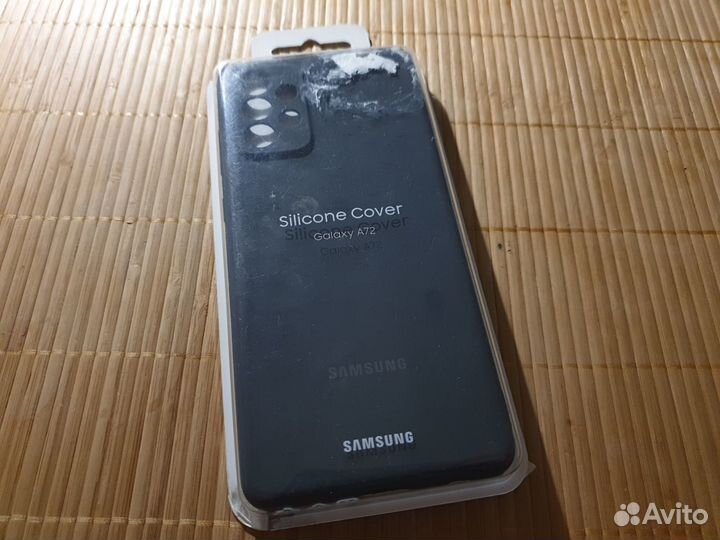 Чехол Samsung Galaxy A72 Silicone Cover оригинал