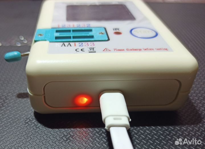 Схема тестер LCR TC-1 new v2.1 рус док