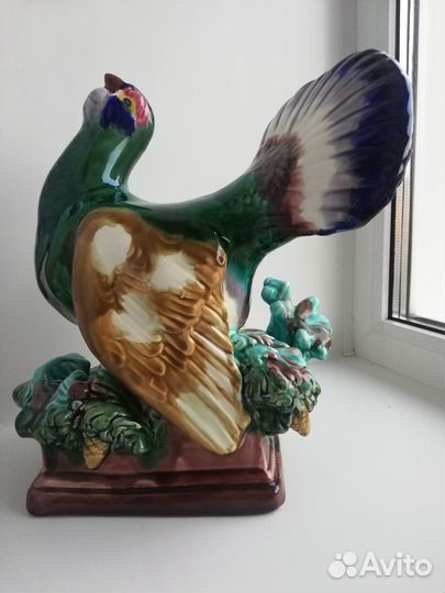 Фигурка фарфоровая глухарь