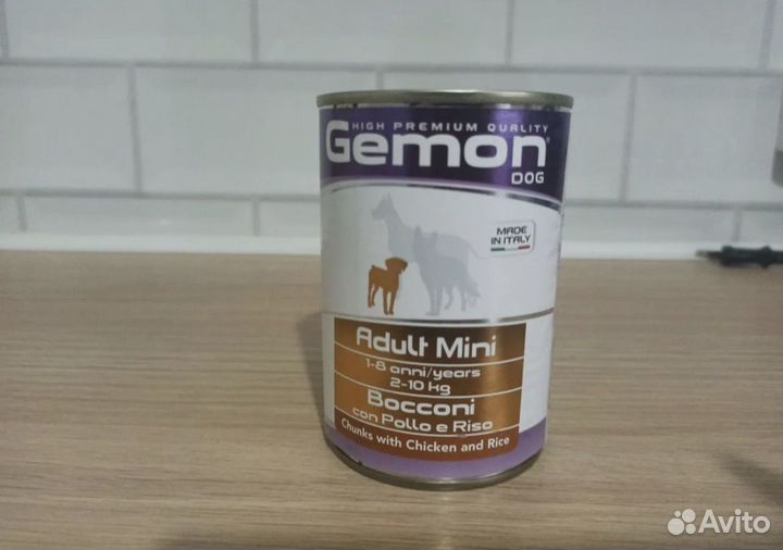 Корм для собак gemon