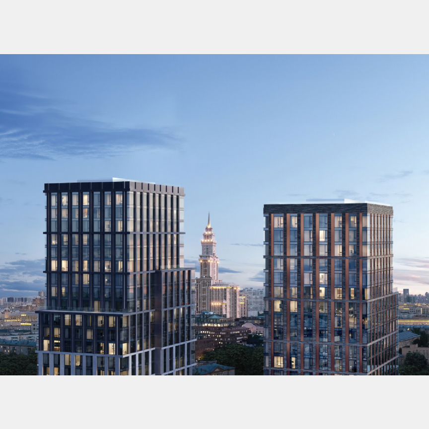 2-к. квартира, 68,1 м², 24/25 эт.