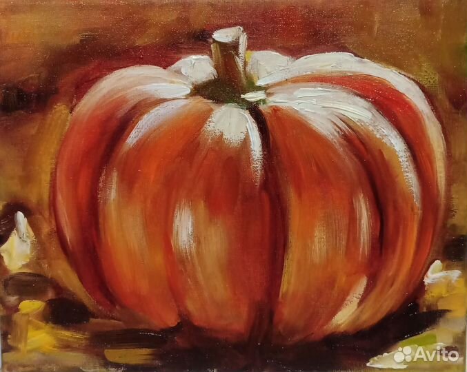 Картина маслом Тыква