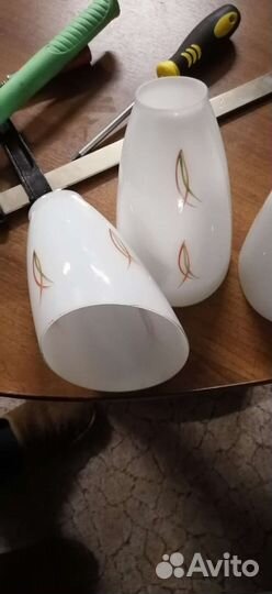 Плафоны для люстры СССР стеклянные