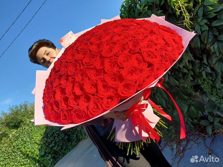 Букет 135 роз