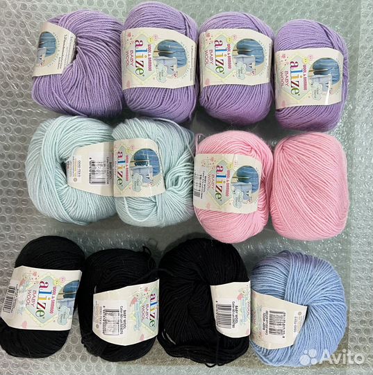 Пряжа alize baby wool