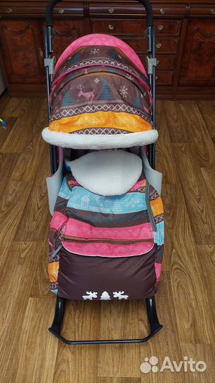 Санки коляска ника 7 3