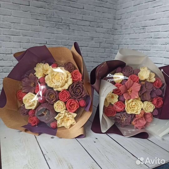 Шоколадные цветы. Подарок на выпускной