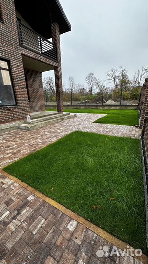 Тротуарная плитка цветная