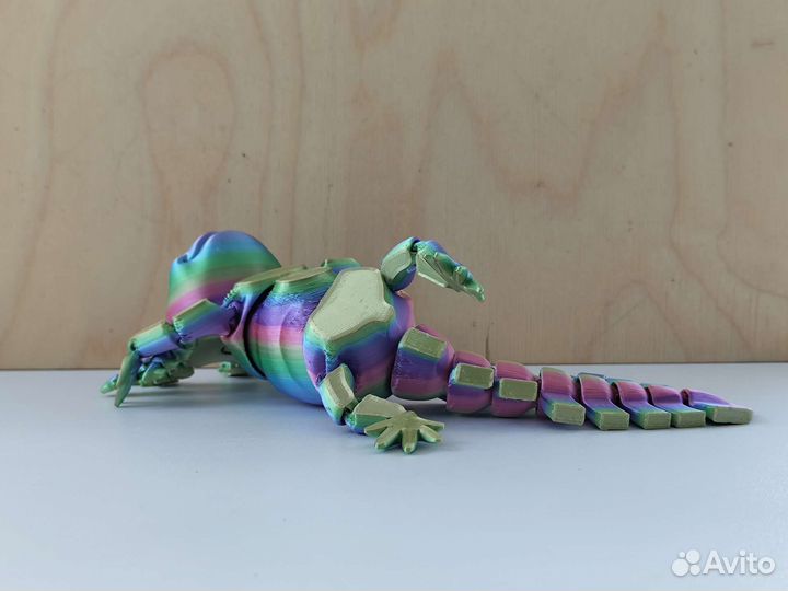 Аксолотль.Подвижные игрушки. Аквариум