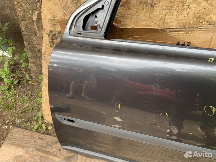 Volvo xc90 дверь передняя левая серая