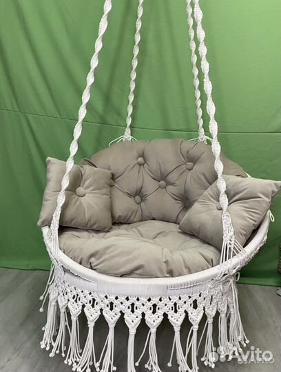 Садовая качеля подвесная