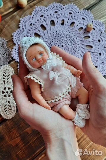 Мини реборн, реалистичная мини кукла младенец