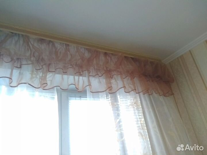 Новый ламбрекен органза ' Буффы