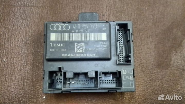 Блок комфорта Audi A6 (C6) 4F0959793F
