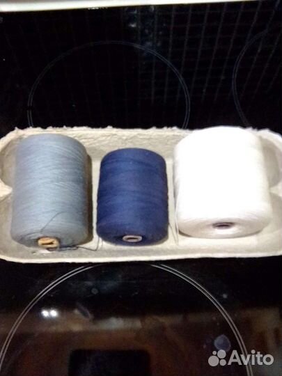 Ножницы, нитки х/б швейные СССР