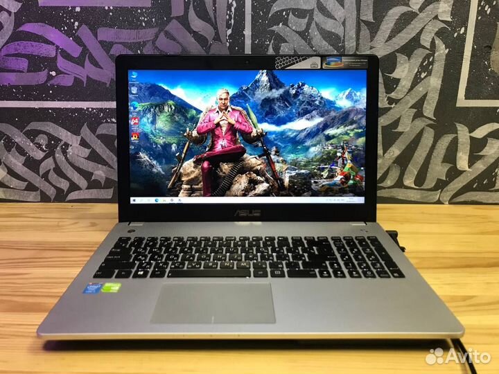 Игровой ноутбук Asus Geforce/Core-i7/SSD/Full-HD