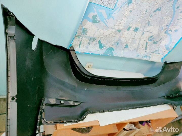 Бампер задний Hyundai Solaris после 2017 г.в