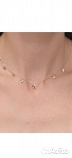 Новое золотое колье Соколов 585пр