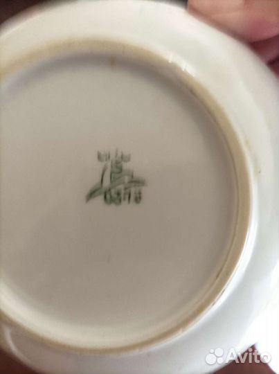 Чайный сервиз Кузяевский фарфоровый завод