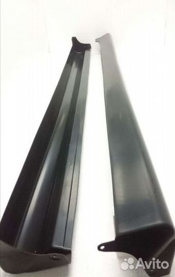 Накладки на пороги mitsubishi lancer 9