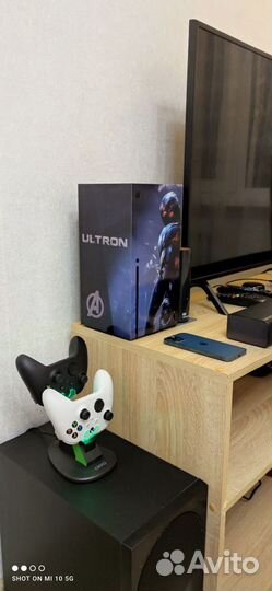 Xbox series X виниловая наклейка