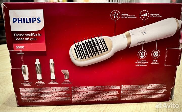 Щётка-фен philips Hp 8663/00