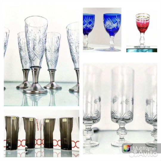 Рюмки хрустальные СССР
