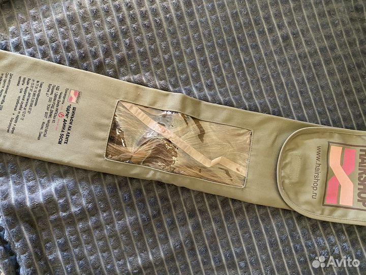 Шиньон из натуральных волос