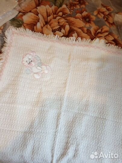 Плед для новорожденных новый