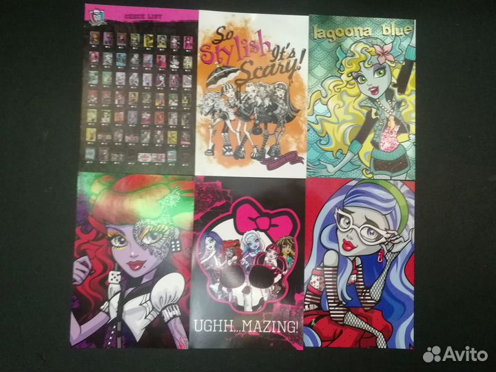 Карточки Монстер хай