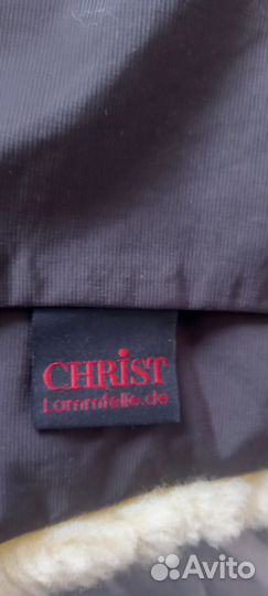 Зимний конверт в коляску на овчине