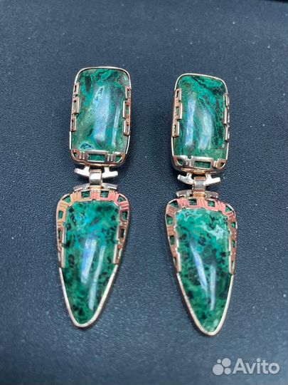 Золотые серьги