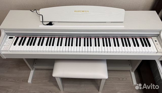 Цифровое пианино Kurzweil M115 белое с банкеткой