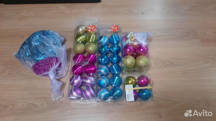 Набор ёлочных шаров