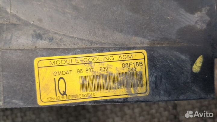 Вентилятор радиатора Chevrolet Captiva, 2008