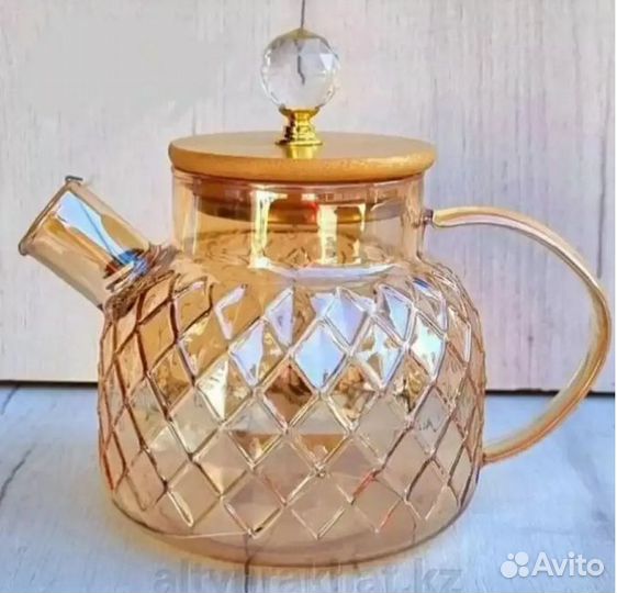Чайник заварочный стеклянный