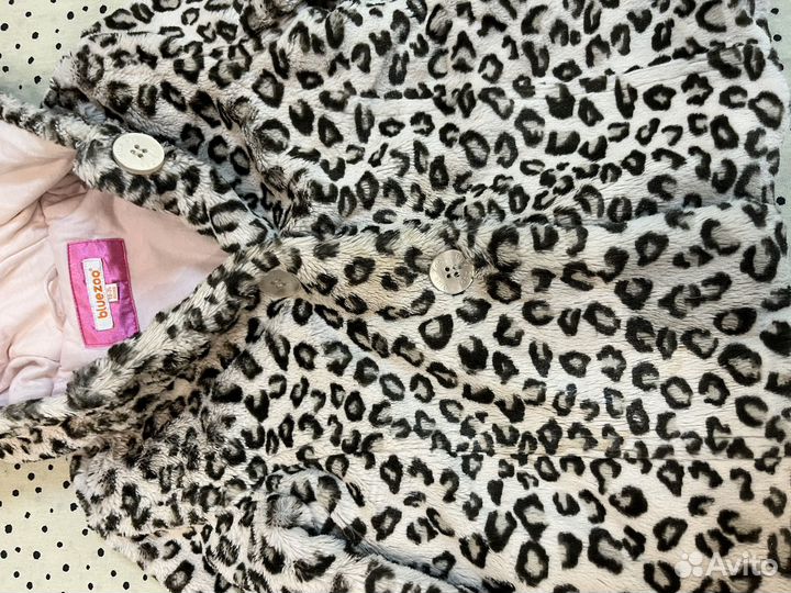 Шуба детская весення осенняя